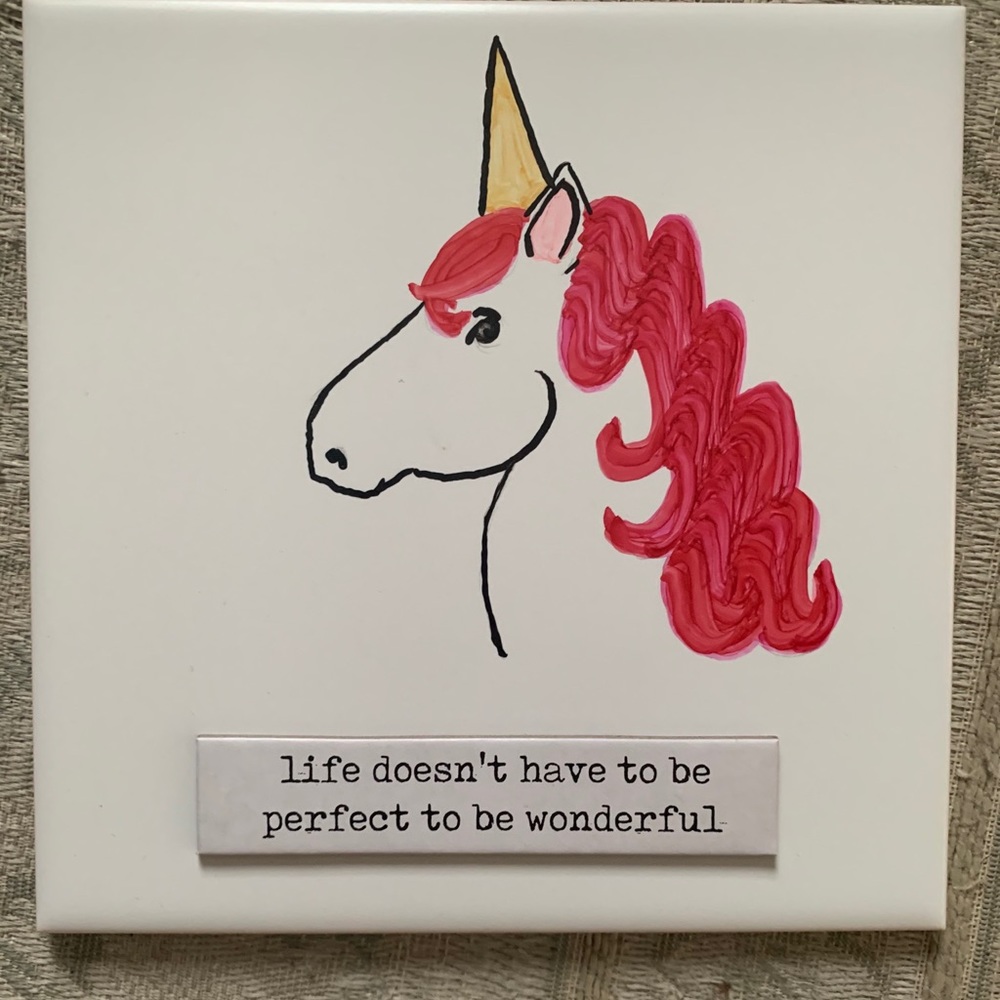 Hand drawn unicorn